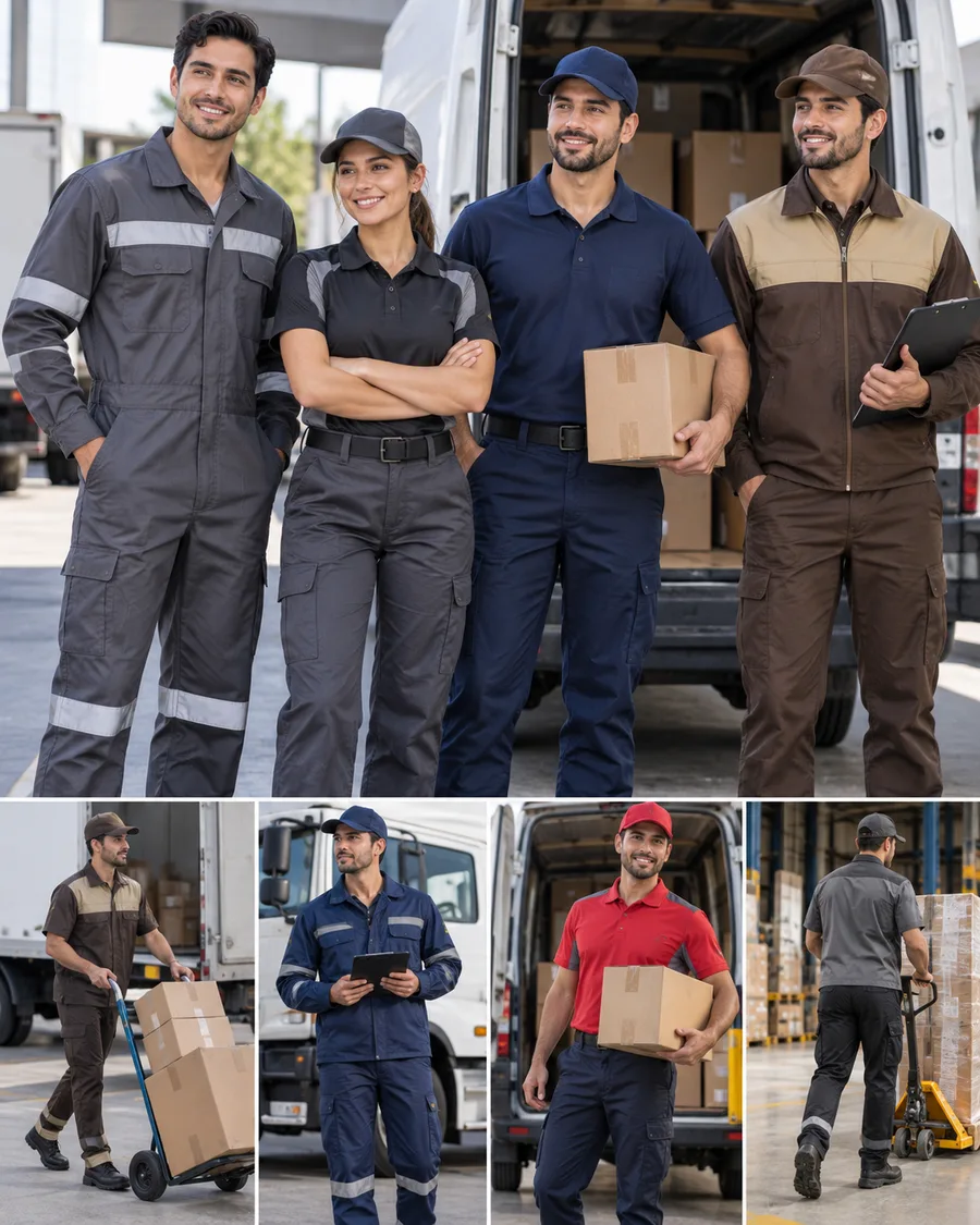 Transporte y logística: prendas para personalizar
