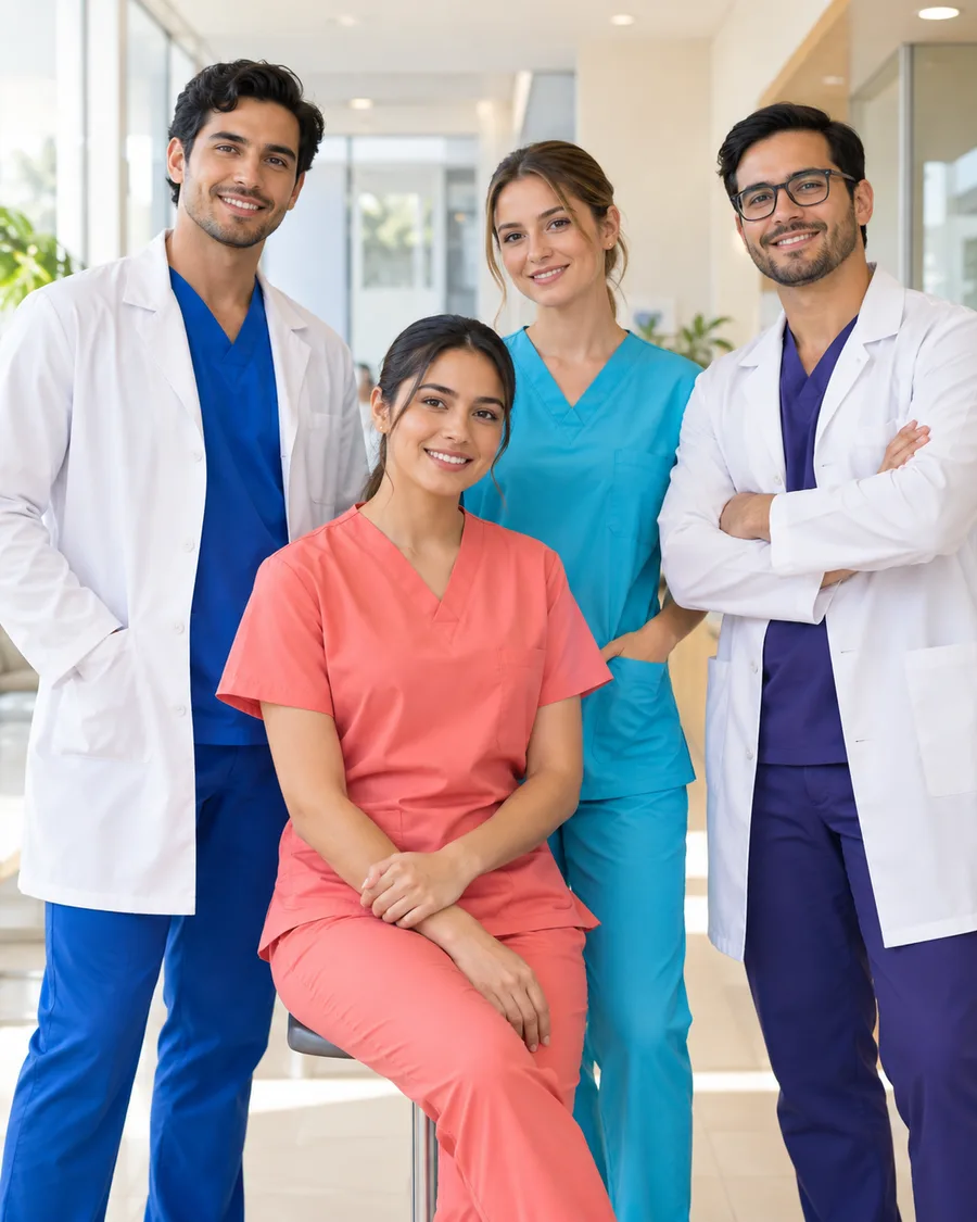 Sector médico: prendas para personalizar